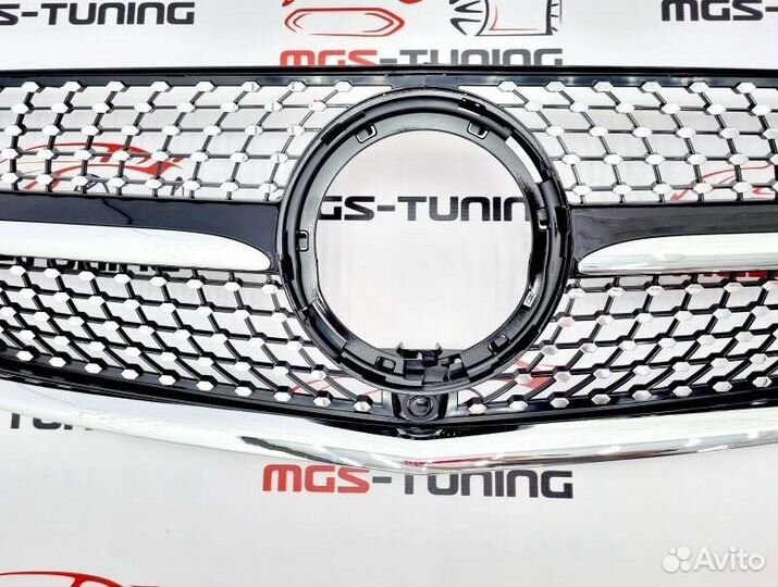 Решётка V w447 Diamond Black 2019+ не для AMG