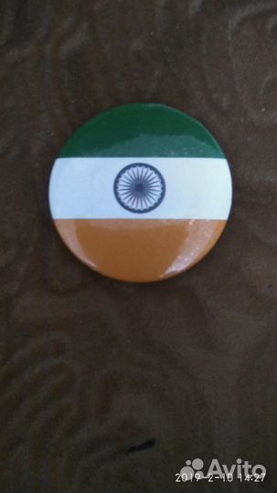 Значок флаг Индии