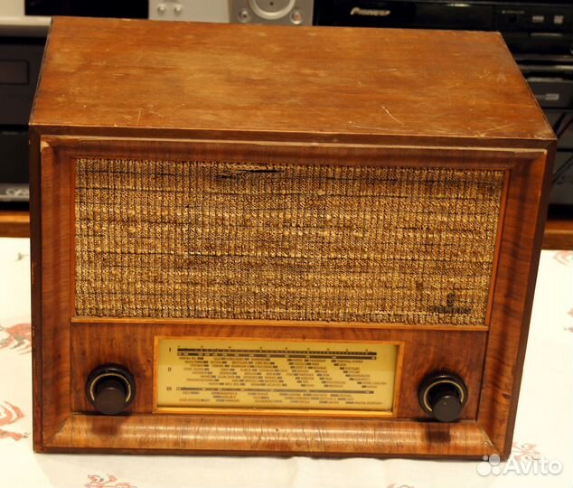 Ламповые радио Германия Philips Aeg Siemens Saba