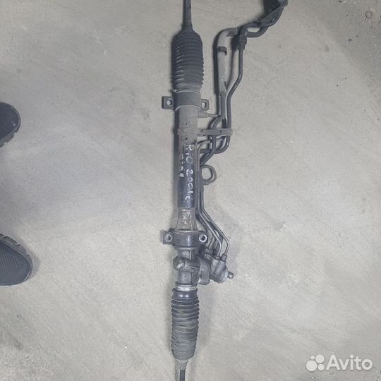 Руливая рейка Kia Rio 1 2005 год рестайлинг