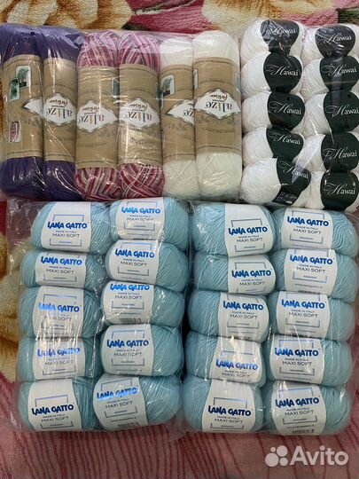 Пряжа бронь