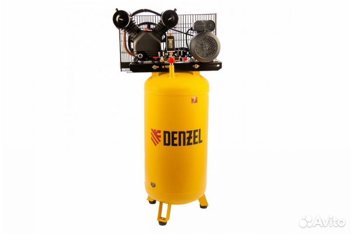 Компрессор Denzel BCV2200/100V 2.3кВт 100л. 440
