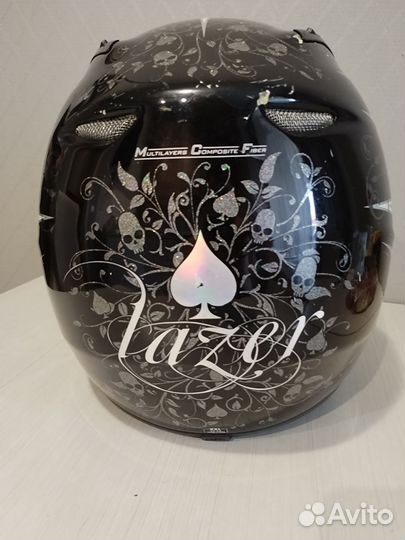 Мотошлем lazer kestrel spades