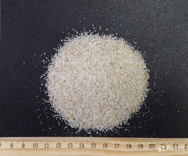 Песок кварцевый в мешках 25 кг, Биг бэгах 1 т