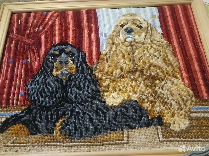 Вышивка крестом готовая