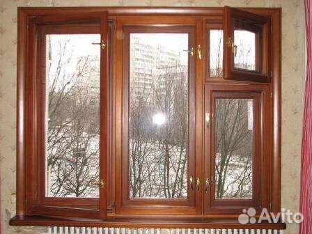 Деревянные окна на заказ
