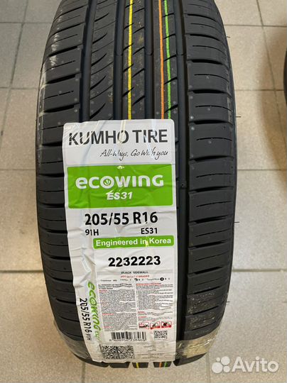 Kumho Ecowing ES31 205/55 R16 91H
