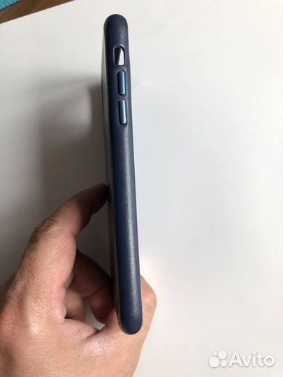 Оригинальный чехол iPhone 10/x/xs leather case