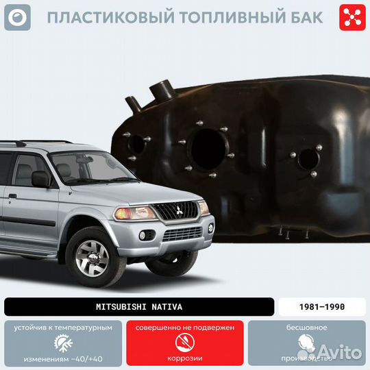 Бак mitsubishi натива