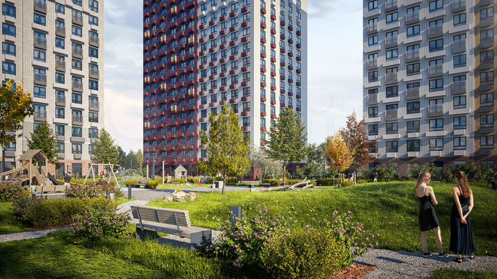 2-к. квартира, 57,3 м², 7/13 эт.