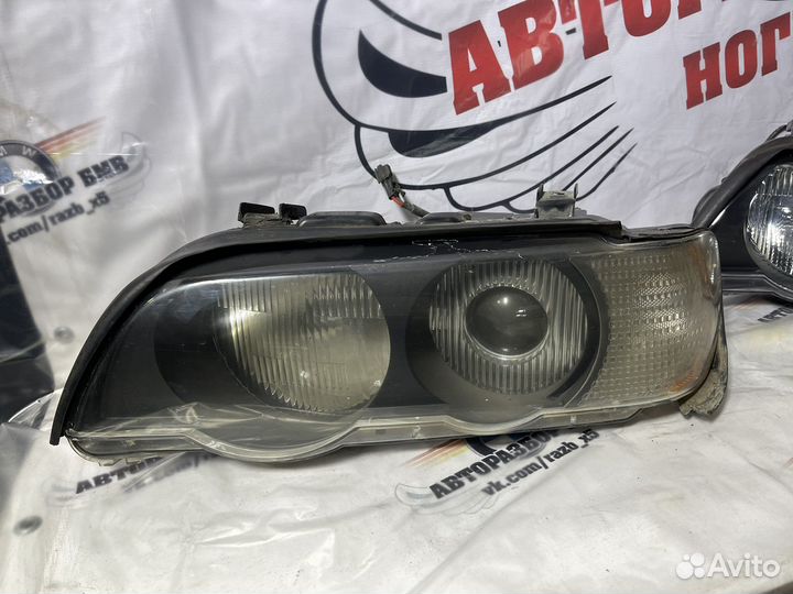 Фара бмв х5 е53 дорест