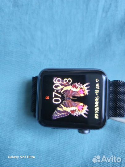 Часы apple watch 3 42mm nike