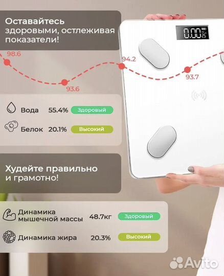Весы напольные электронные