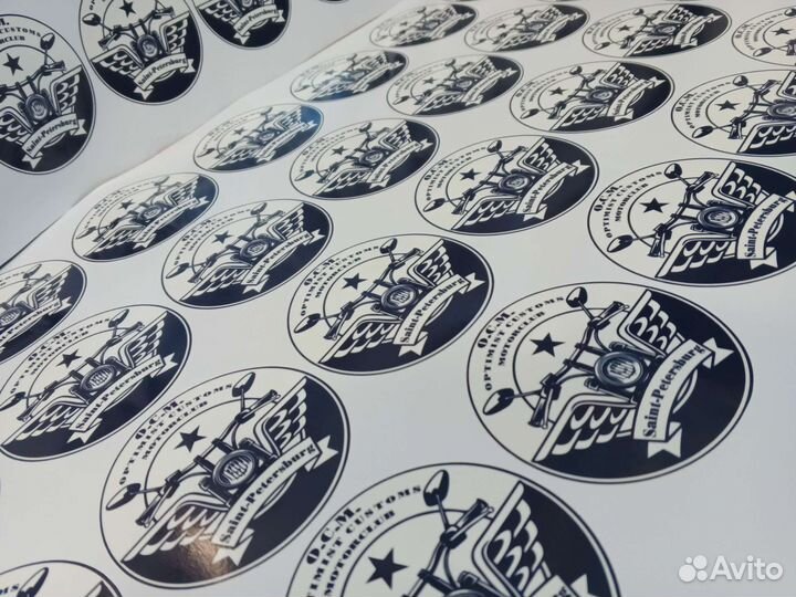 Наклейки O.C.M