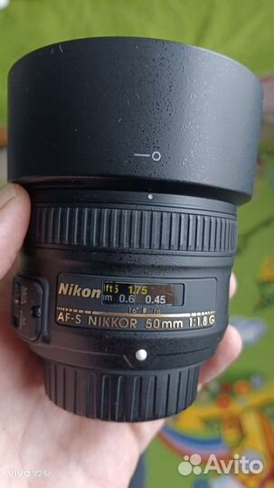 Объектив Nikon AF-S 50mm 1.8