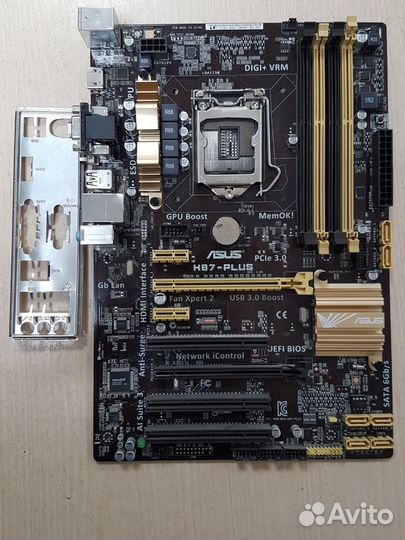 Материнская плата asus H87-plus s1150