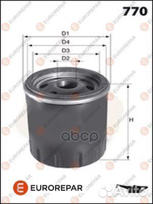 Фильтр масляный renault 21/25/espace/laguna E14