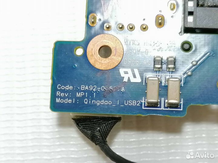 Плата USB для Samsung R418