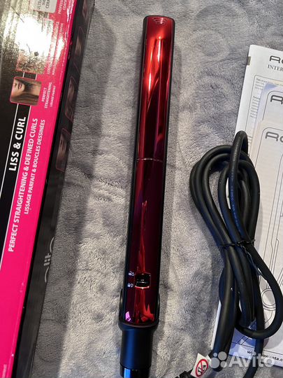 Утюжок для волос rowenta liss&curl sf4402f0