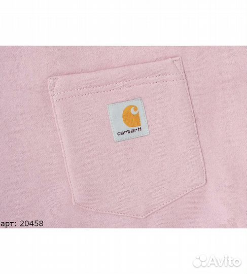 Свитшот Carhartt pocket розовый