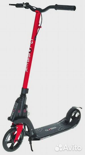 Самокат globber My Too Fix One K180 с тормозом (кр
