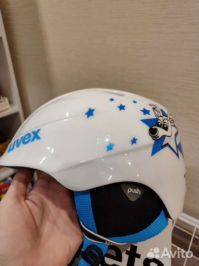 Детский горнолыжный шлем Uvex