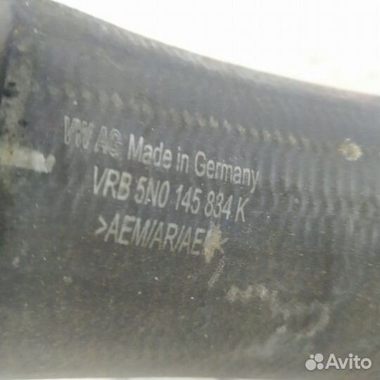 Патрубок интеркулера Audi Q3 8U 2013