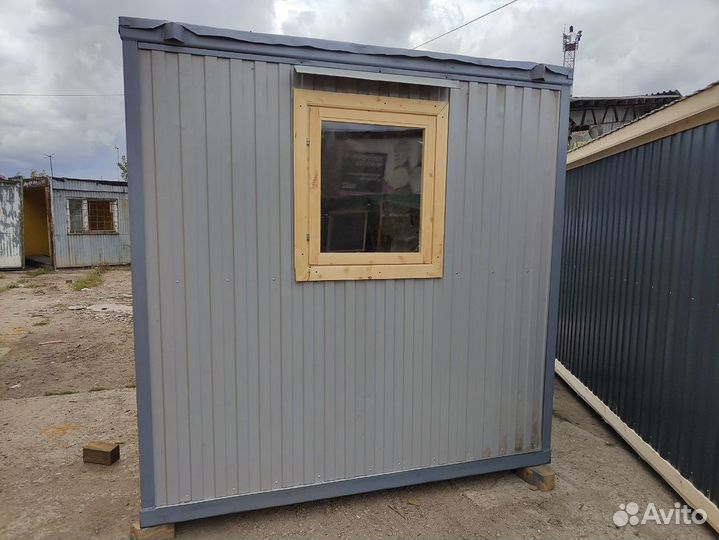 Бытовка деревянная утепленная с электрикой