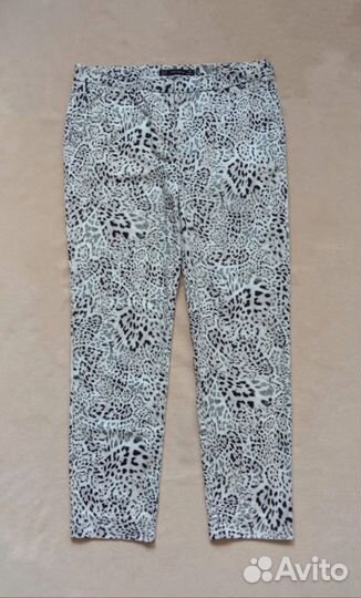 Брюки Zara леопардовые 42-44