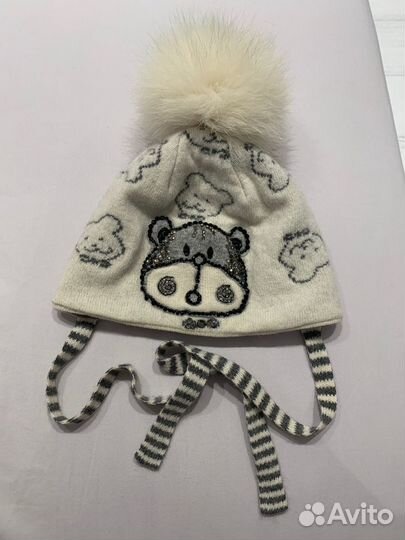 Кашемировая шапочка Tavitta размер на 1-2 года