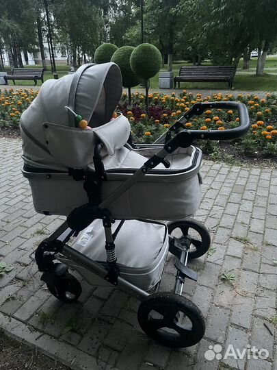 Коляска-трансформер 2 в 1 детская lovamama
