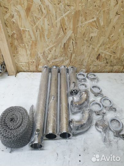 Колонна 2 дюйма увеличенная + царга + сетка рпн 5м