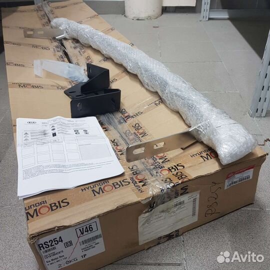 Защита заднего бампера