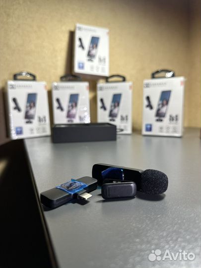 Беспроводной петличный микрофон для айфона