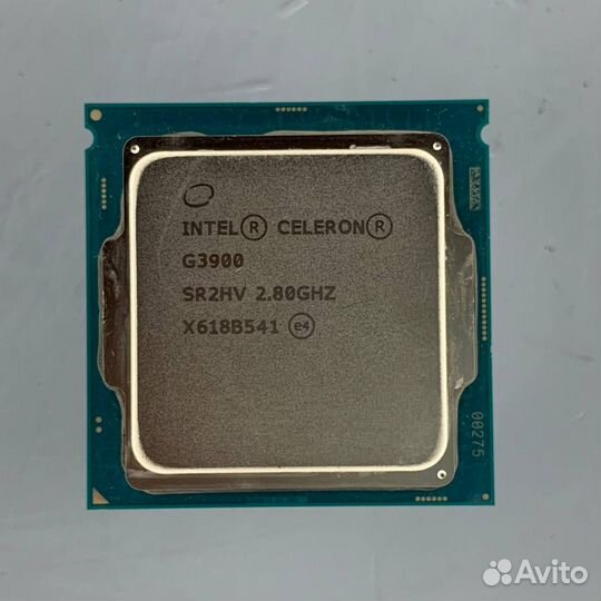 Процессор Intel Celeron G3900 LGA1151, 2 x 2800мгц
