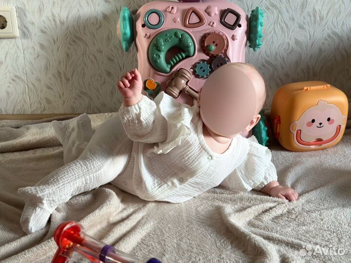 Слип нательный из муслина 68-74