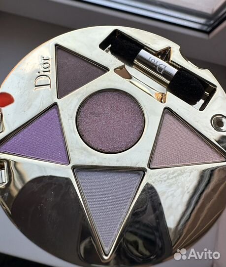 Dior lucky colours тени блеск палетка