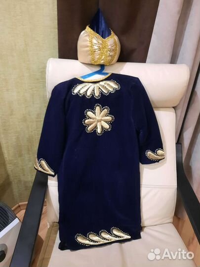 Халат праздничный узбекский детский