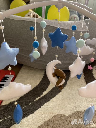 Мобиль для мальчика