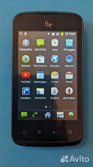 Fly IQ238 Jazz, 512 МБ