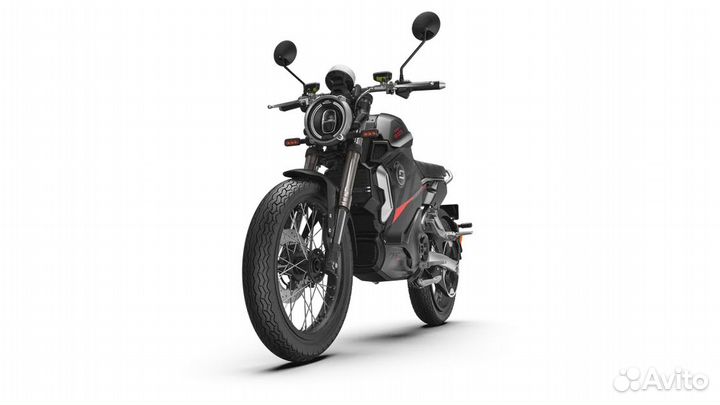 Электромотоцикл super soco TC MAX (Черный-красный)