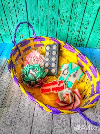 Мыло ручной работы букеты