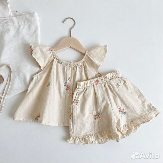 Летний костюм для девочки