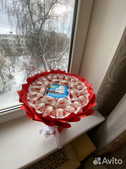 Съедобные букеты из конфет