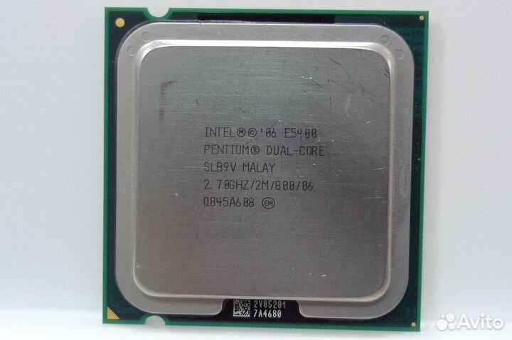 Процессор s775 Intel Pentium E5400 (2x2700MHz) б/у