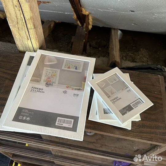 Рамка для фотографий IKEA икея Белая новая