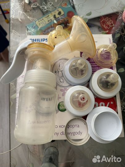 Молокоотсос avent ручной