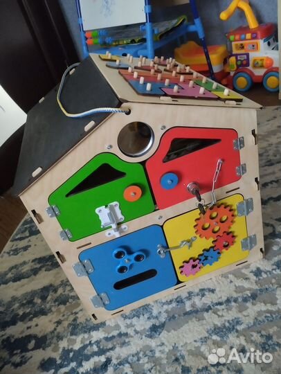 Бизиборд домик большой