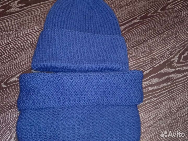 Комплект шапка и снуд