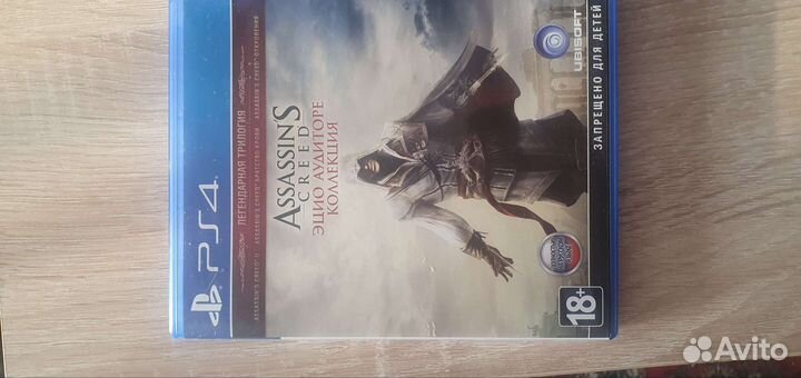 Диск Assassin’s Creed Эцио коллекция для PS4